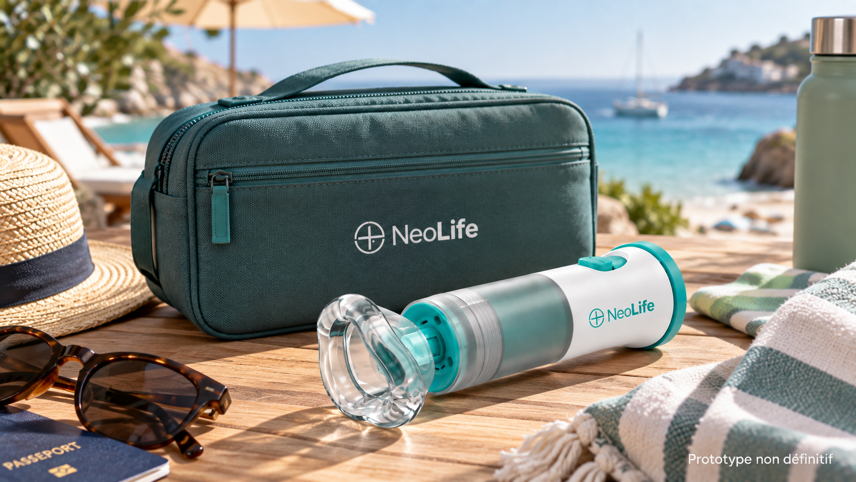 Dispositif anti-étouffement NeoLife avec housse de transport
